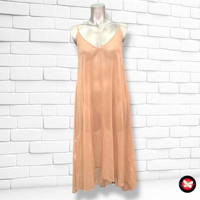 Vestido traslúcido Talla M
