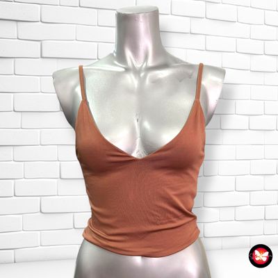 **HOY** Blusa cropped de tirantes AMISU Talla M