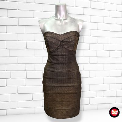 **HOY** Vestido de noche palabra de honor Talla S