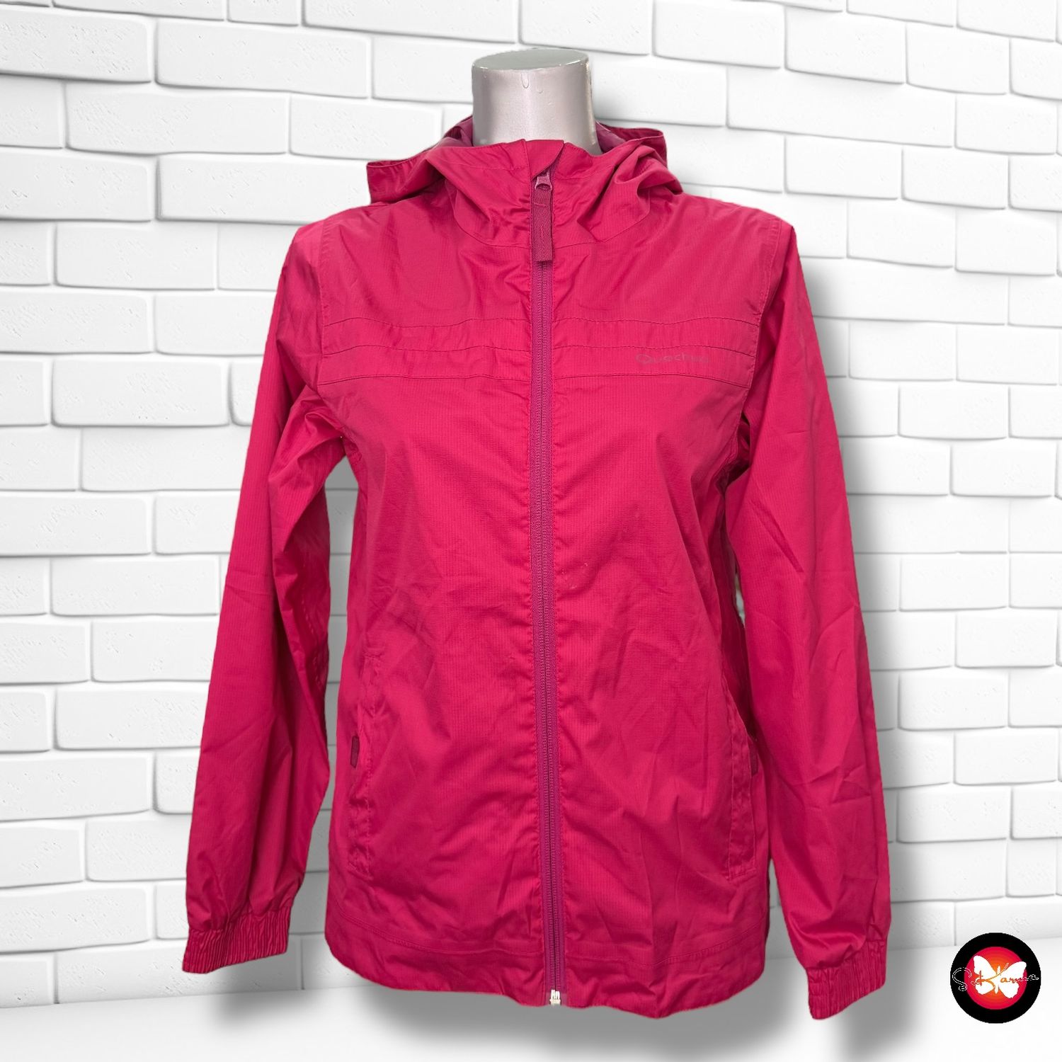 Chaqueta deportiva cortavientos QUECHUA Talla 12 años