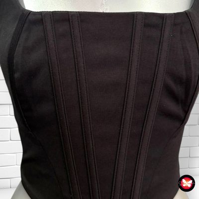 Top de noche tipo corsé Talla XS