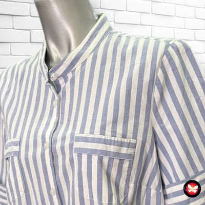Camisa de manga corta de rayas ROBERTO VERINO Talla M