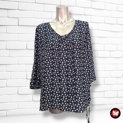 **HOY** Blusa de media manga estampado gaviotas DAMART Talla 40
