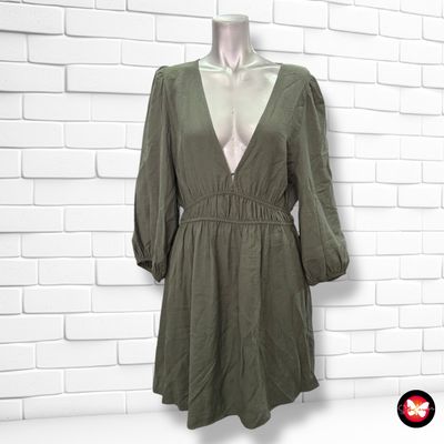 **HOY** Vestido de media manga PULL&amp;BEAR Talla L