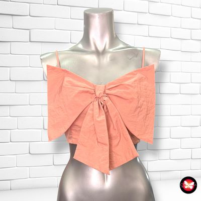 **HOY** Blusa cropped con lazo DIVIDED Talla 34