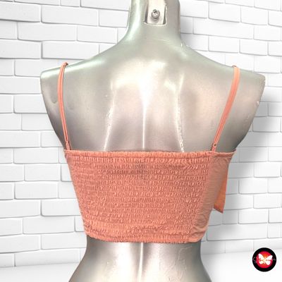 **HOY** Blusa cropped con lazo DIVIDED Talla 34