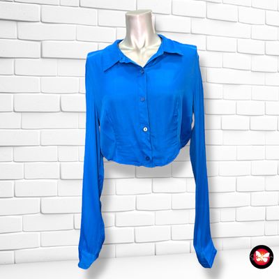 **HOY** Camisa de manga larga satinada DON&#39;T CALL ME by JENNYFER Talla L (pequeña)