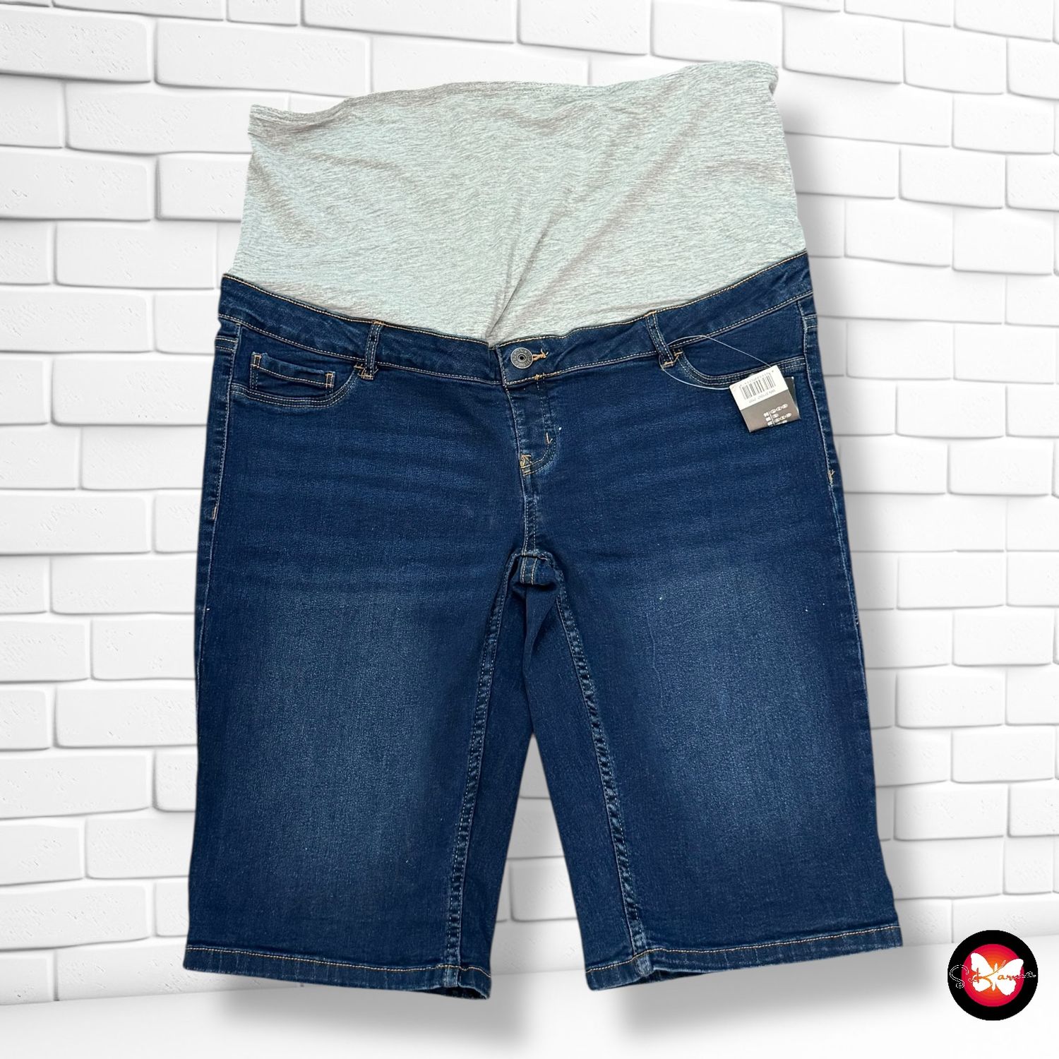 **HOY** Bermudas vaqueras premamá ESMARA Talla 48/50