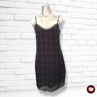 **HOY** Vestido lencero de cuadros ZARA Talla S