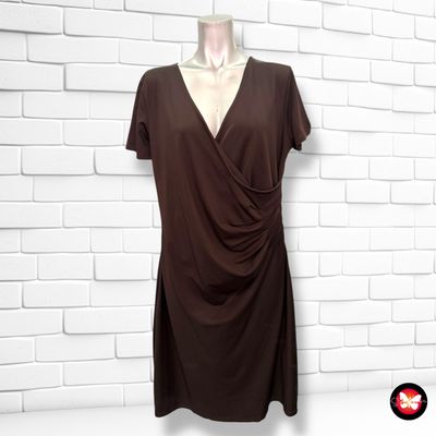 **HOY** Vestido de manga corta con drapeado ANTEA Talla 44