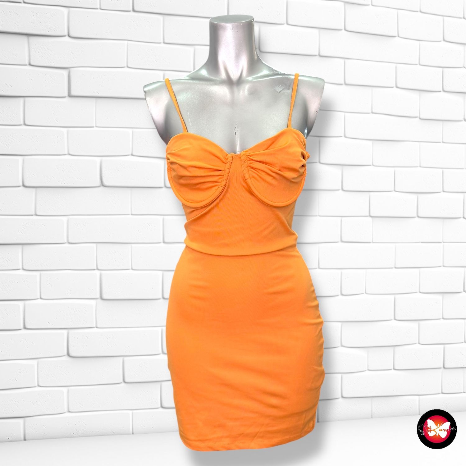**HOY** Vestido de tirantes con aros DIVIDED Talla S
