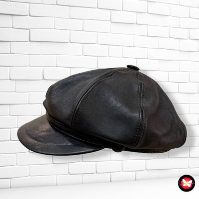Gorra de piel