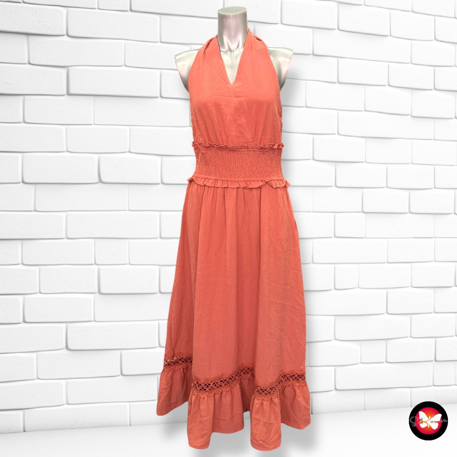 **HOY** Vestido halter GRACE KARIN Talla Única