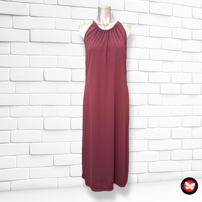 Vestido largo halter Talla 42