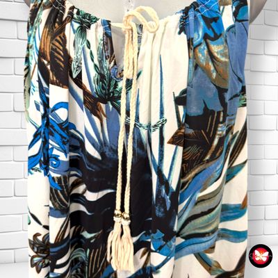 Vestido de tirantes estampado TIRAMISU Talla L/XL