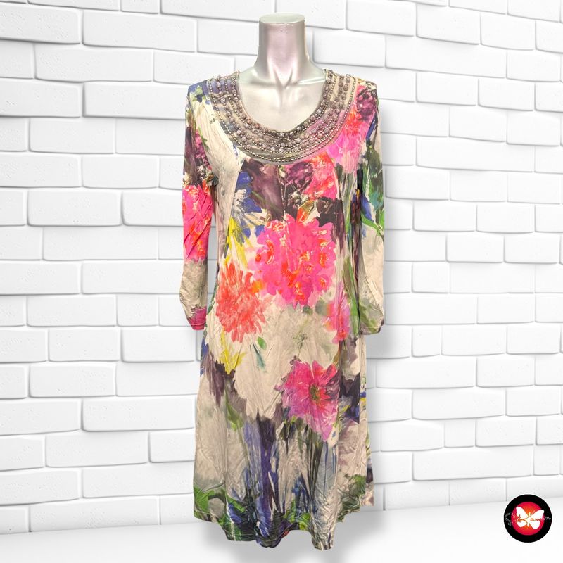 **HOY** Vestido con pedrería CHARELI Talla 42