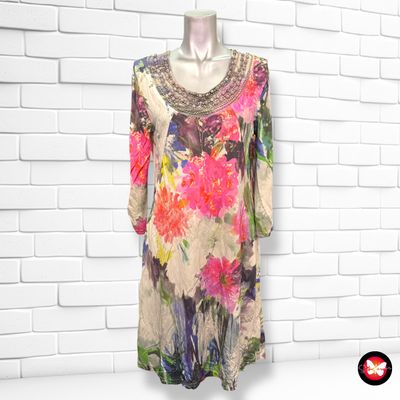 Vestido con pedrería CHARELI Talla 42