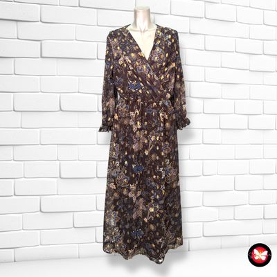 **HOY** Vestido largo de manga larga de gasa LOLA LIZA Talla 42