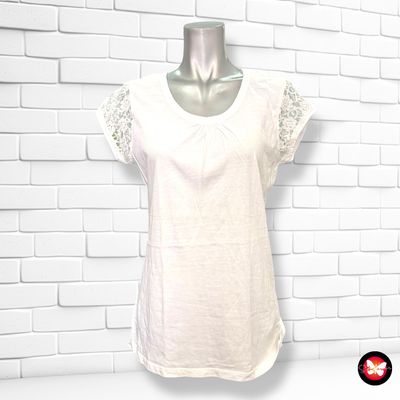 **HOY** Camiseta de manga corta y encaje CHARLES VÖGELE Talla S