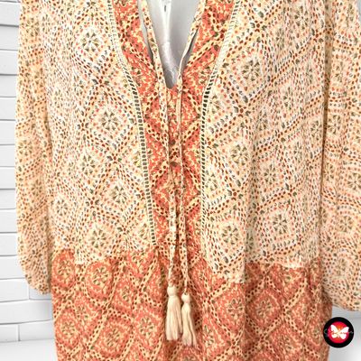 **HOY** Vestido túnica larga ENCUENTRO Talla 48