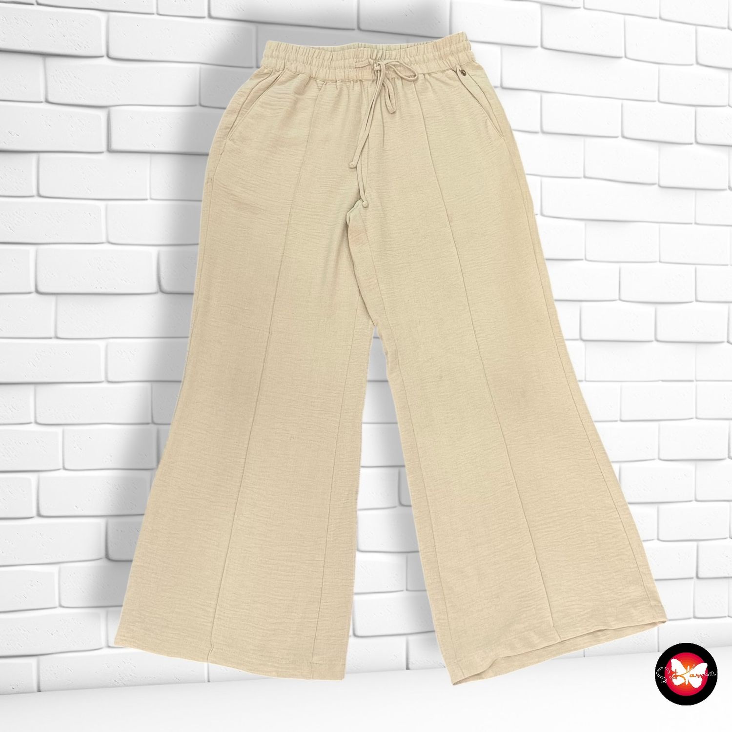**HOY** Pantalón sueltito COTTON CLUB Talla M