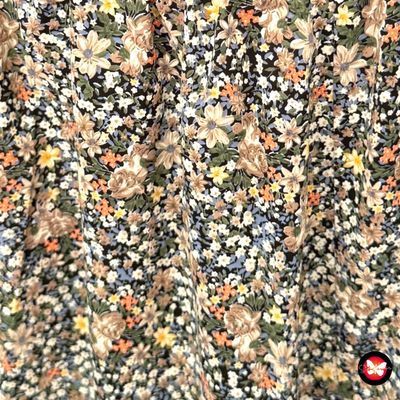 Falda larga de florecitas Talla S/M
