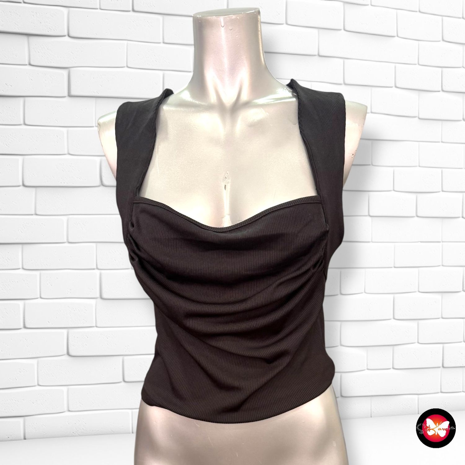 **HOY** Blusa canalé CIDER Talla L