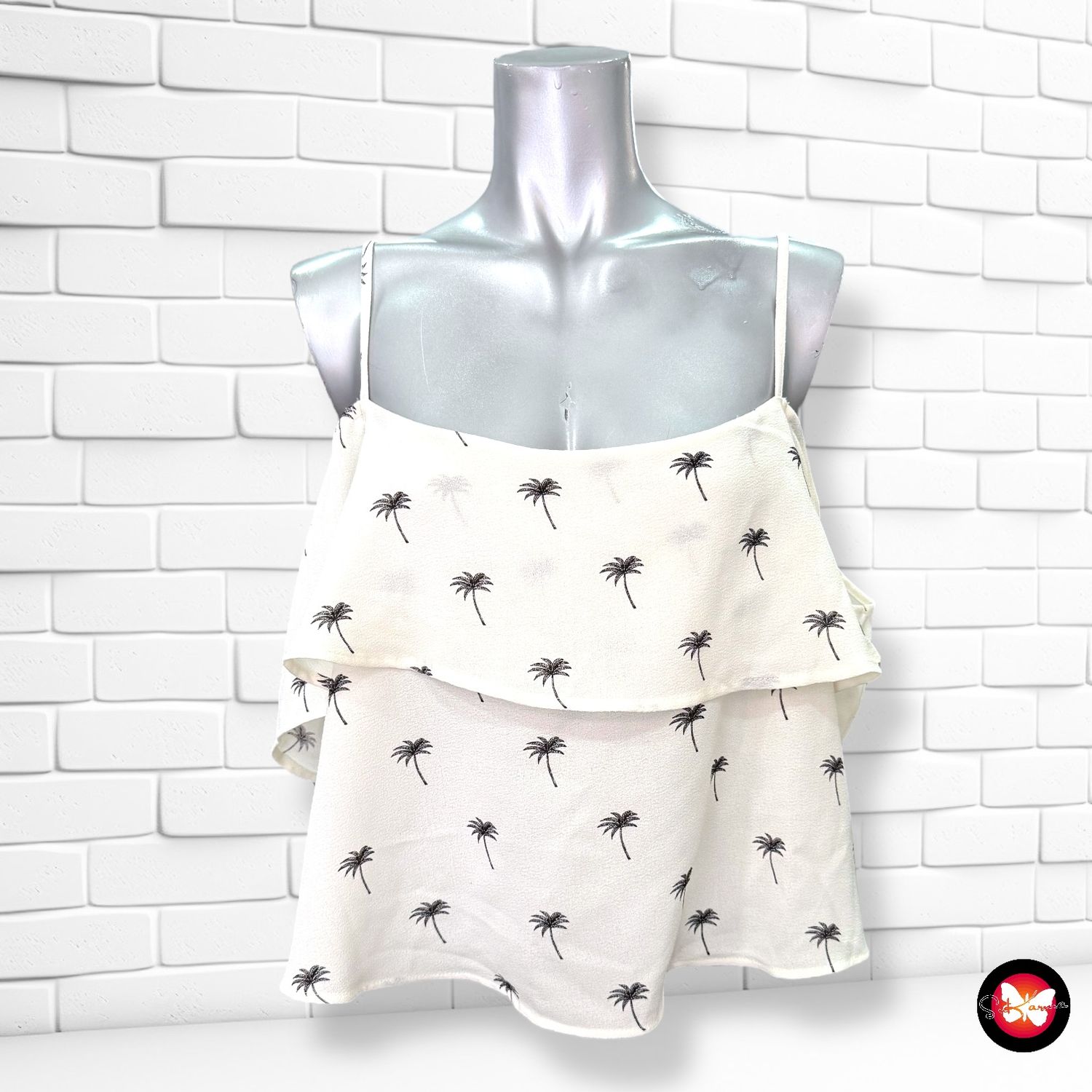 **HOY** Blusa con hombros descubiertos DIVIDED Talla 44