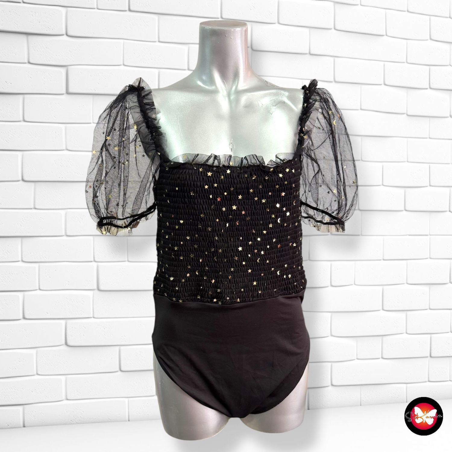 **HOY** Body de noche con estrellita SHEIN Talla L