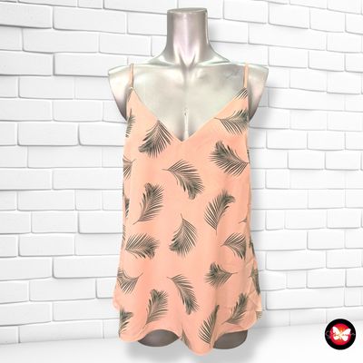 **HOY** Blusa de tirantes estampado hojas PRIMARK Talla 38