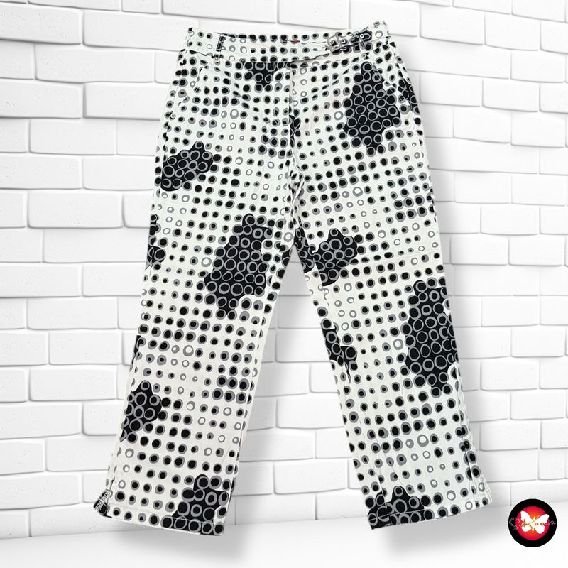 Pantalón capri estampado TAIFUN Talla M
