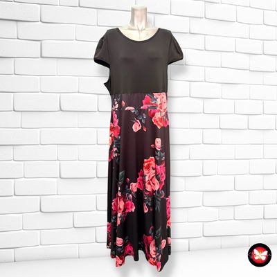 **HOY** Vestido largo con flores SHEIN CURVE Talla 3XL