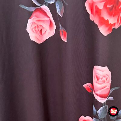**HOY** Vestido largo con flores SHEIN CURVE Talla 3XL