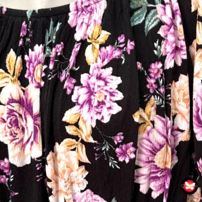 **HOY** Blusa escote barco de flores AMISU Talla XS (grande)