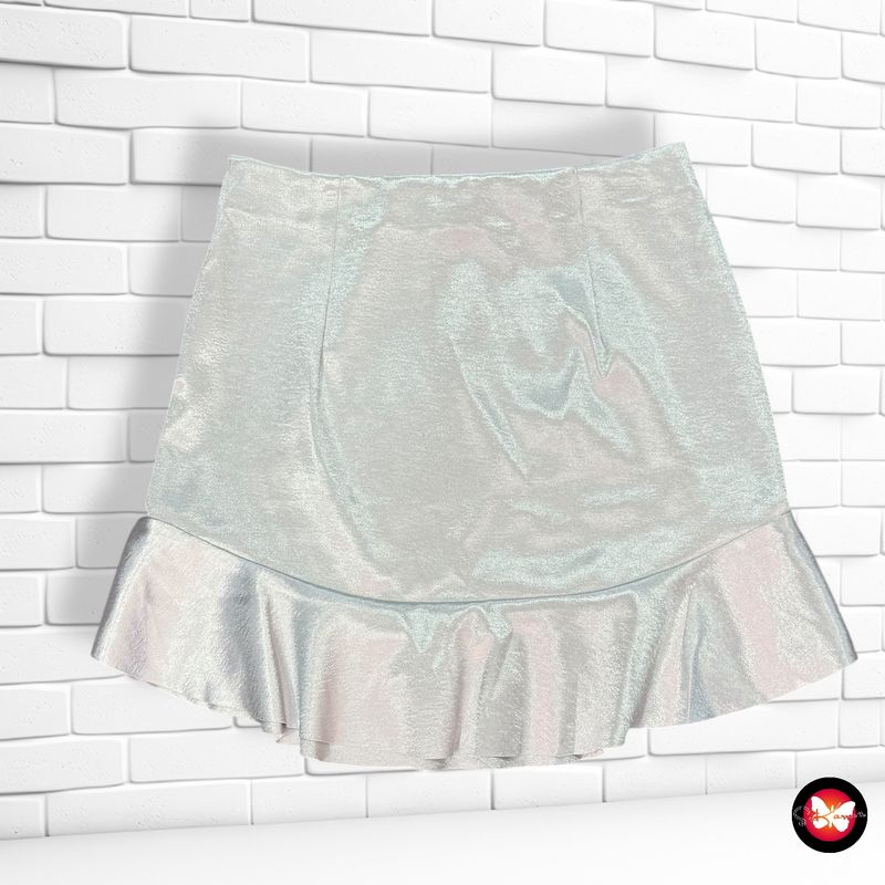 Falda de noche con volante H&amp;M Talla 42