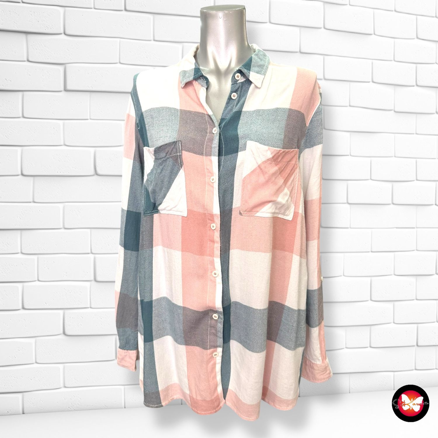 **HOY** Camisa de cuadros YESSICA Talla 44