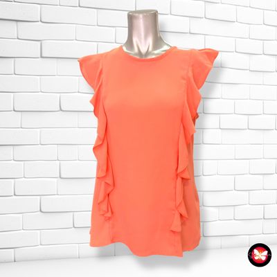 **HOY** Blusa sin mangas con volantes ATMOSPHERE Talla 38