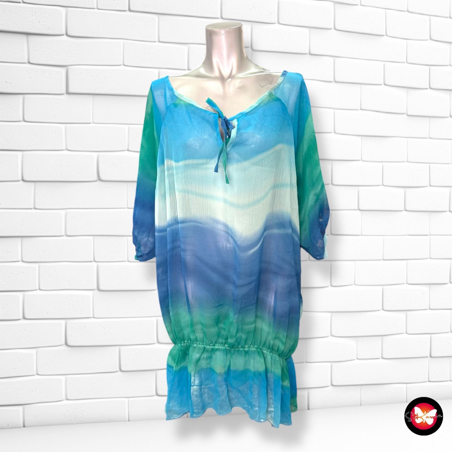 **HOY** Blusa traslúcida KANAK Talla L (grande)