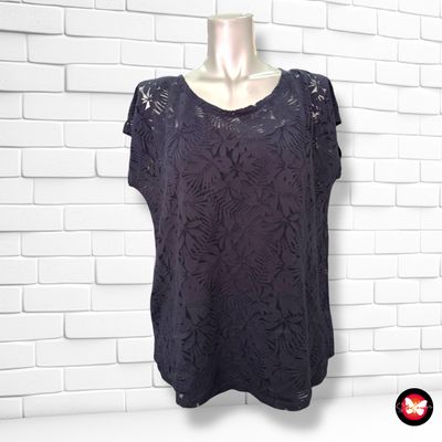 Blusa traslúcida con top YESSICA Talla M