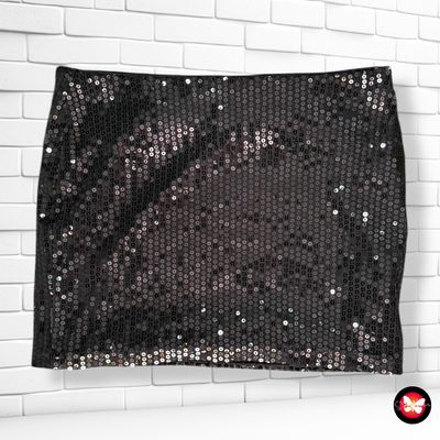Falda de noche de lentejuelas DIVIDED Talla 38