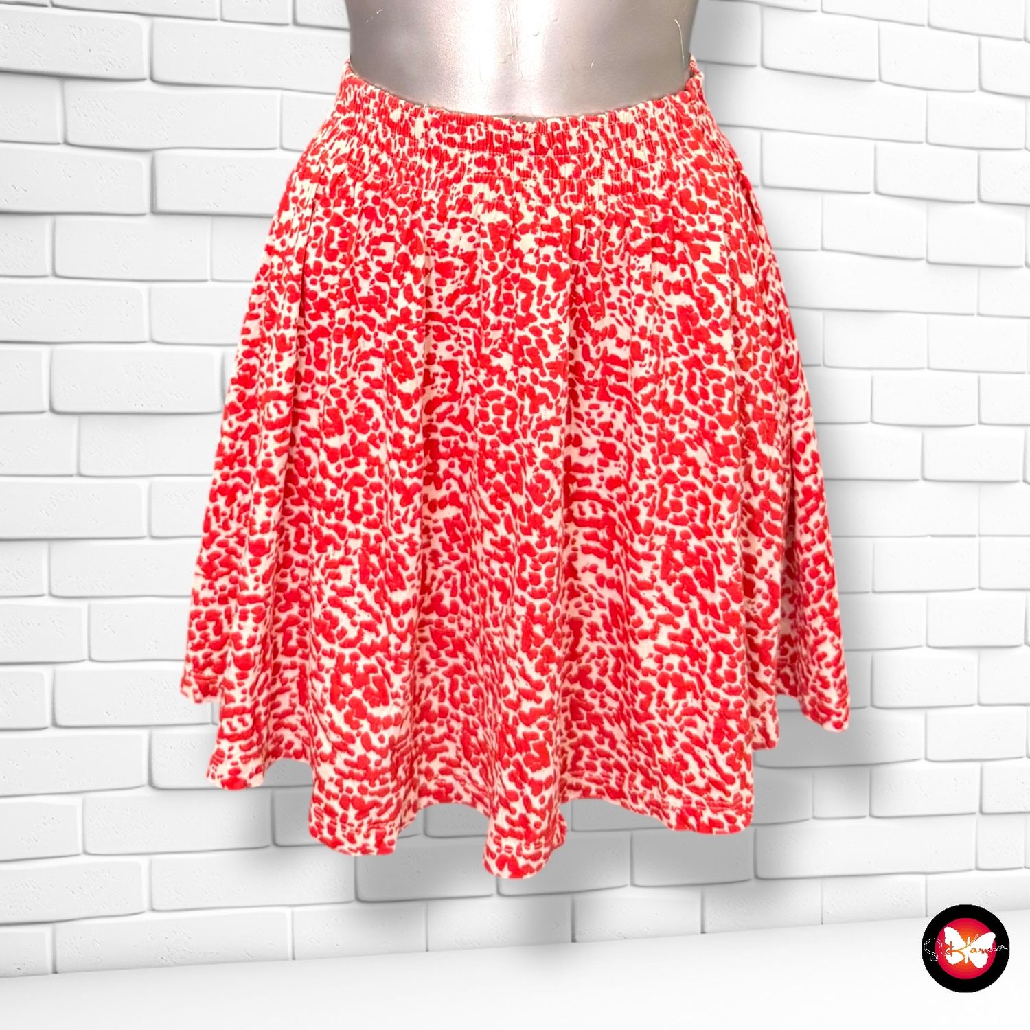 Falda estampada H&amp;M Talla XS