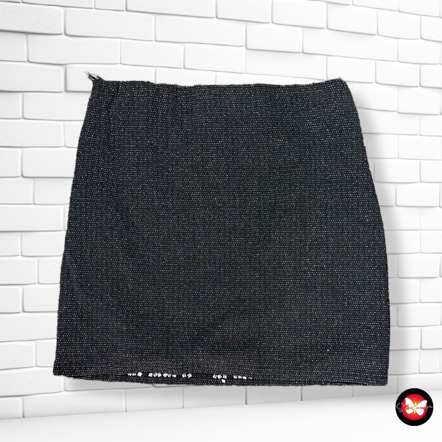 Falda de noche con lurex AMISU Talla 34