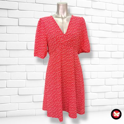**HOY** Vestido de manga corta y florecitas SHEIN Talla M