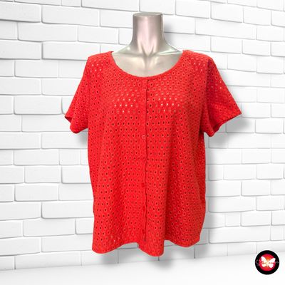 **HOY** Blusa caladita de manga corta GINA Talla L