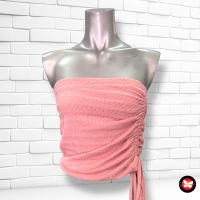 **HOY** Blusa palabra de honor con drapeado SHEIN Talla XS