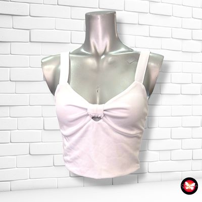 **HOY** Blusa cropped con lazo AMISU Talla S