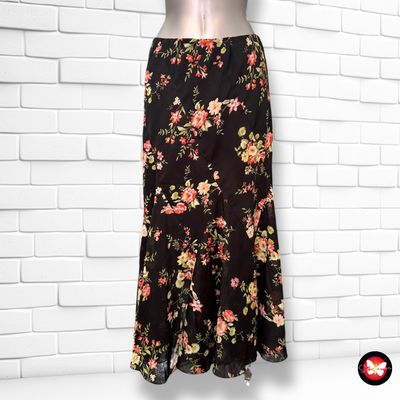 **HOY** Falda larga de flores Talla XL (pequeña)
