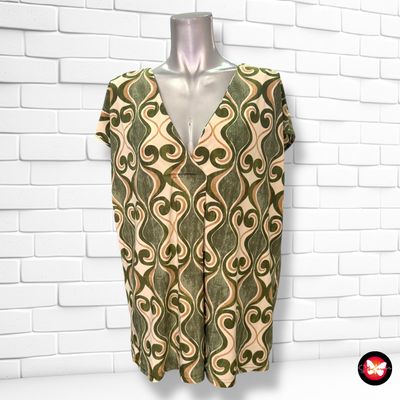 **HOY** Blusa de manga corta estampada Talla XL