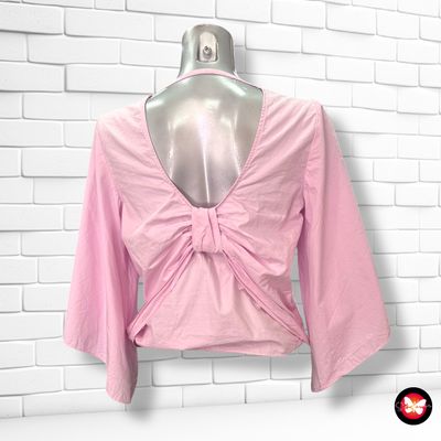 Blusa con lazo en la espalda ZARA Talla XS (grande)