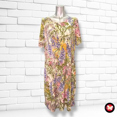 Vestido de manga corta estampado ZARMATT Talla 46